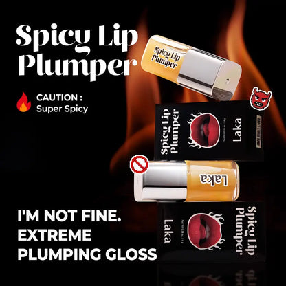 Spicy Plumping Lip Gloss — A lip-plumping serum for instantly fuller, more voluminous lips