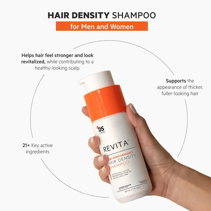 Hair Density Shampoo – 21+ Bio-Active Nutrient Delivery For Thicker, Fuller-Looking Hair