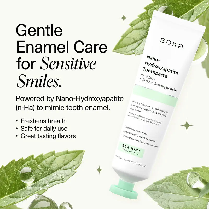 Nano-Hydroxyapatite Toothpaste –  Complete Sensitivity Relief & Gentle Whitening