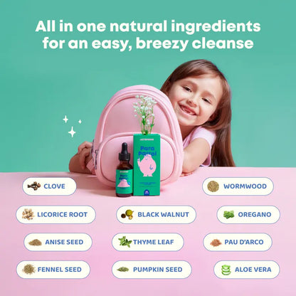 ParaPatrol Kids’ Herbal Blend - Feel Lighter Every Day With This Plant-Based Liquid Gut Cleanse