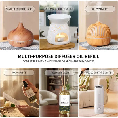 Sandalwood Fragrance Oil – Pure Plant-Derived Botanical Extracts For Long-Lasting Luxury Home Aromatherapy