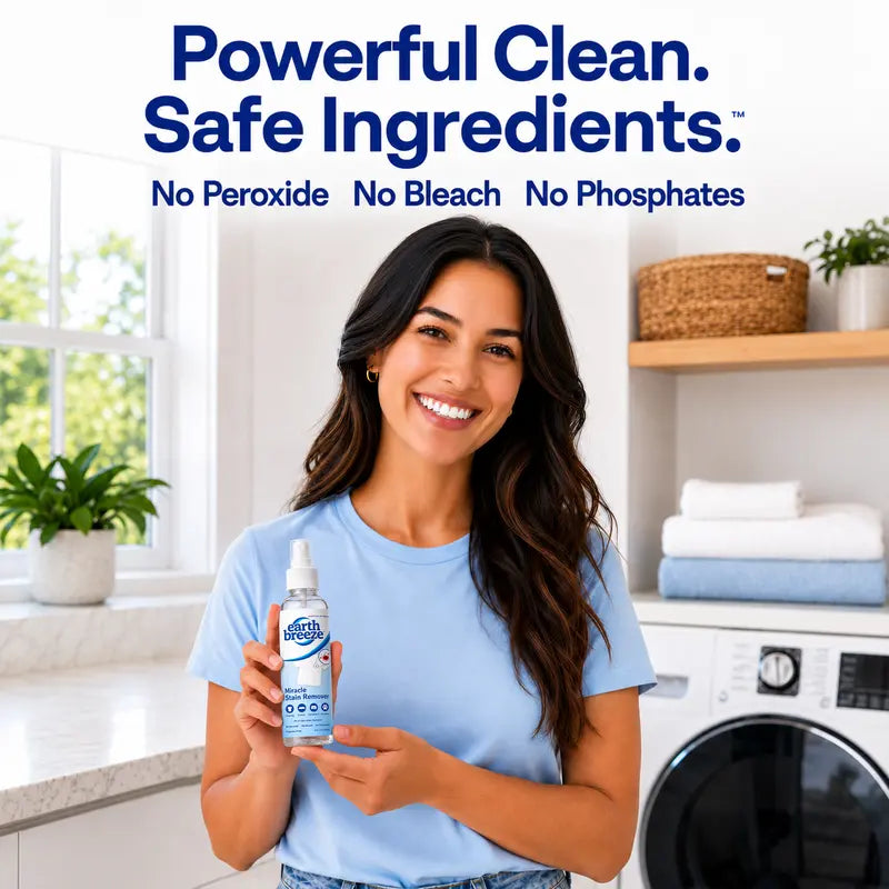 Stain Remover Spray – Fast-Acting Enzyme Action For Flawless, Spotless Fabrics