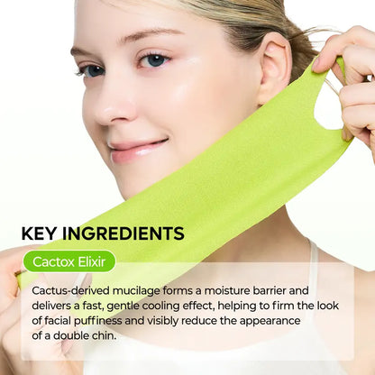 V-Lifting Mewing Band – Cactus Ice Cooling For Instant Chin & Jawline Sculpting