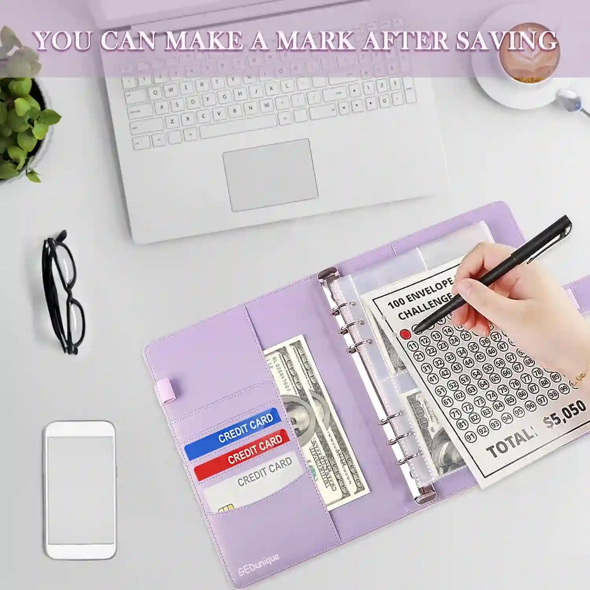 Hit Your $5,050 Goal with the Fun & Effortless 100-Envelope Challenge