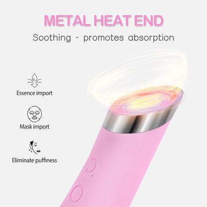 Facial Cleansing Brush – Heatable Sonic Vibration For Flawless Pore Deep Cleansing