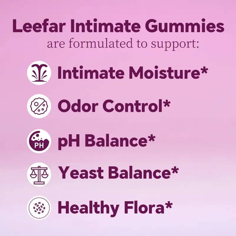 Feminine Probiotic Gummies for pH & Moisture Support