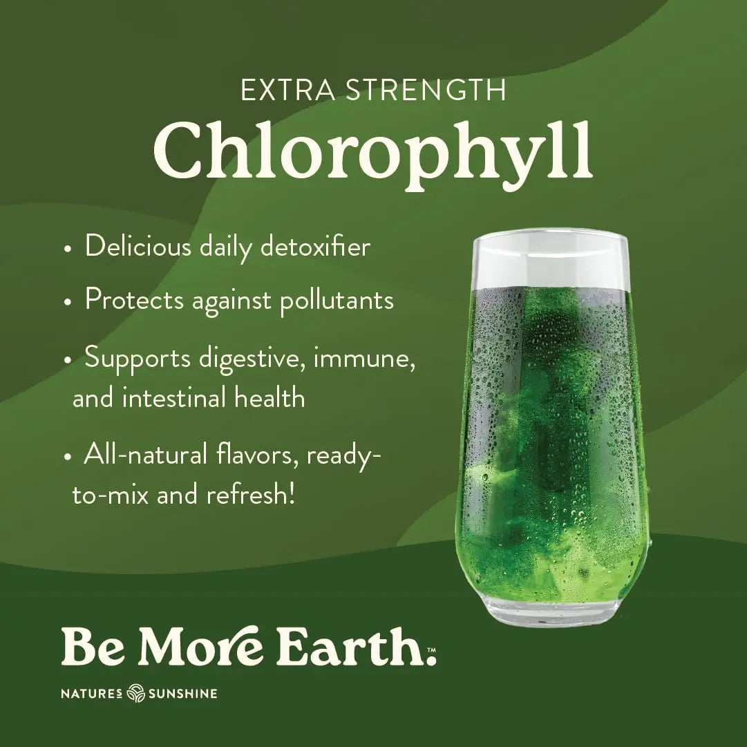 Extra Strength Chlorophyll Lime Twist Sticks for Daily Detox & Fresh Confidence