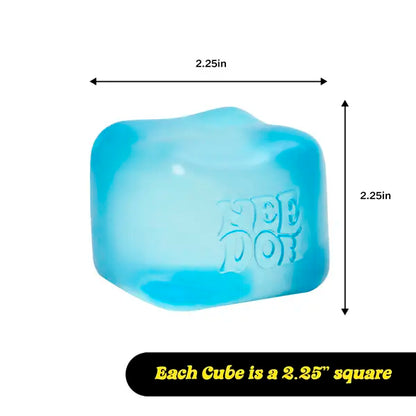 Fidget Toys Squishy Stress Cube - Squeeze Away Stress With The Ultimate Solid Squish Cube