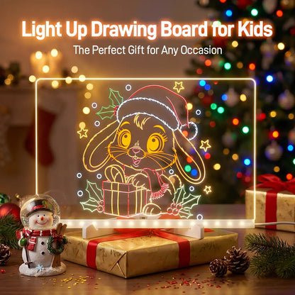 Light-Up Acrylic Drawing Board That Makes Every Kid’s Art Glow