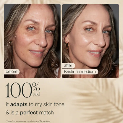 Tinted Serum & Powder – Color-Changing Magic For Flawless Blurred Skin
