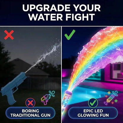 Glowing Rainbow LED Water Blaster – Glowing Rainbow Fireworks For Endless Creative Fun