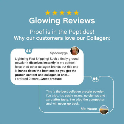 Collagen Bio-Peptides Powder – Advanced Hydrolyzed Grassfed Formula For Radiant Skin, Strong Nails & Joint Vitality