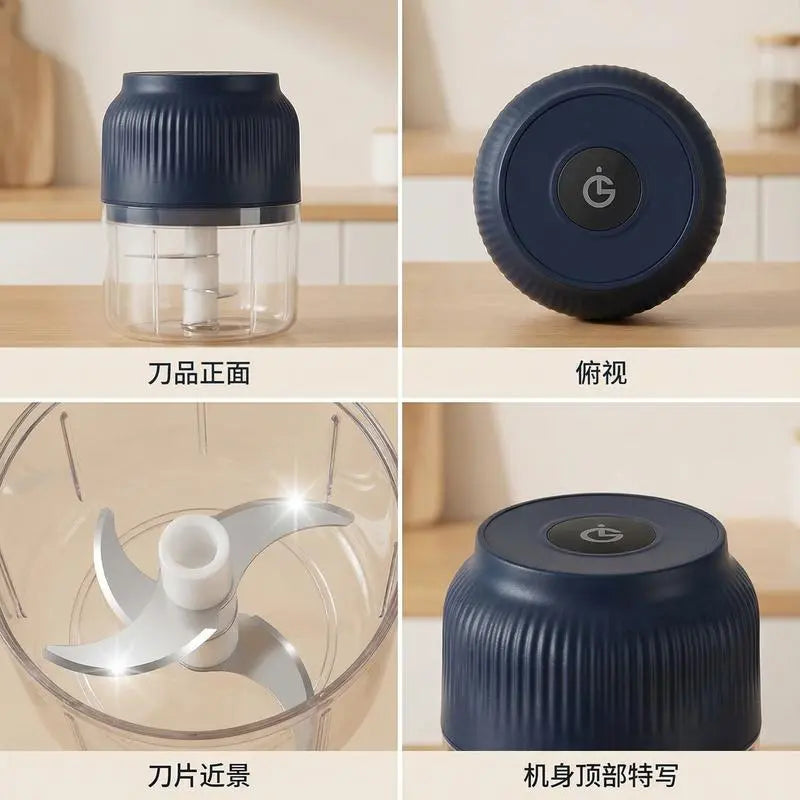 Mini Electric Food Chopper – 6-Blade Cyclone System For Effortless 10-Second Meal Prep