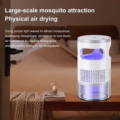 Mosquito Trap – 360° UV Light & Vortex Suction For Pure Bug-Free Sleep