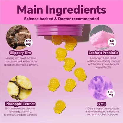 Feminine Probiotic Gummies for pH & Moisture Support
