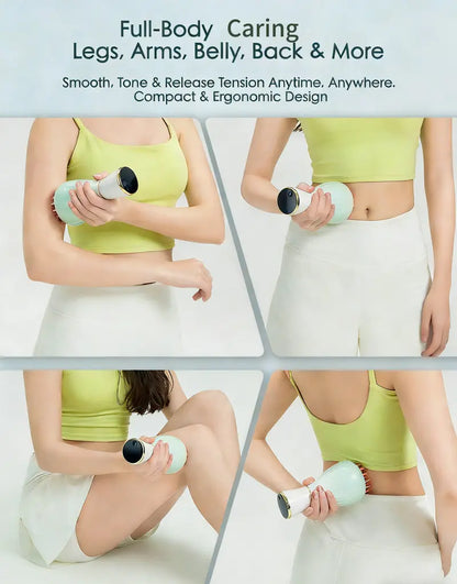 Handheld Meridian Massager – Microcurrent & Thermal Therapy For Full-Body Lymphatic Sculpting