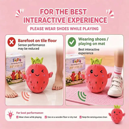 Squeeze & Laugh: Musical Fruit Plushie Set