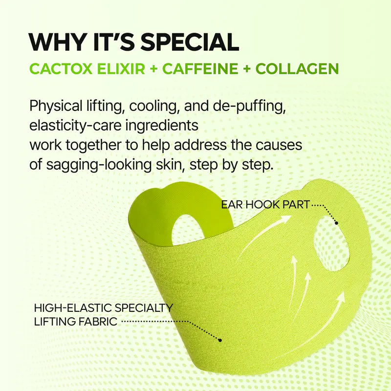 V-Lifting Mewing Band – Cactus Ice Cooling For Instant Chin & Jawline Sculpting