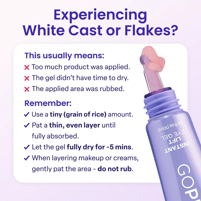 Instant Lift Eye Gel – Biotech Collagen Matrix For Immediate Eye Bag & Wrinkle Reduction