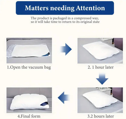 Deep Sleep Pillows – High-Bounce Cloud Support For Deep Sleep & Neck Relief
