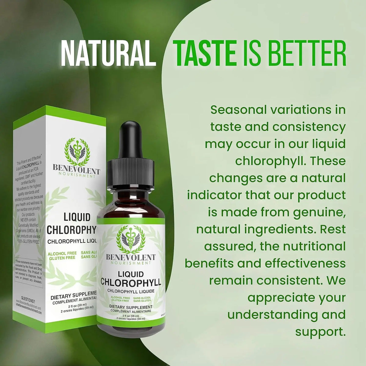 Liquid Chlorophyll Drops For Daily Freshness & Confidence
