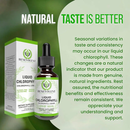Liquid Chlorophyll Drops For Daily Freshness & Confidence