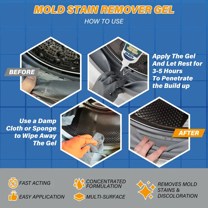 Stubborn Mold? Home Stain Cleaner Gets It Gone!