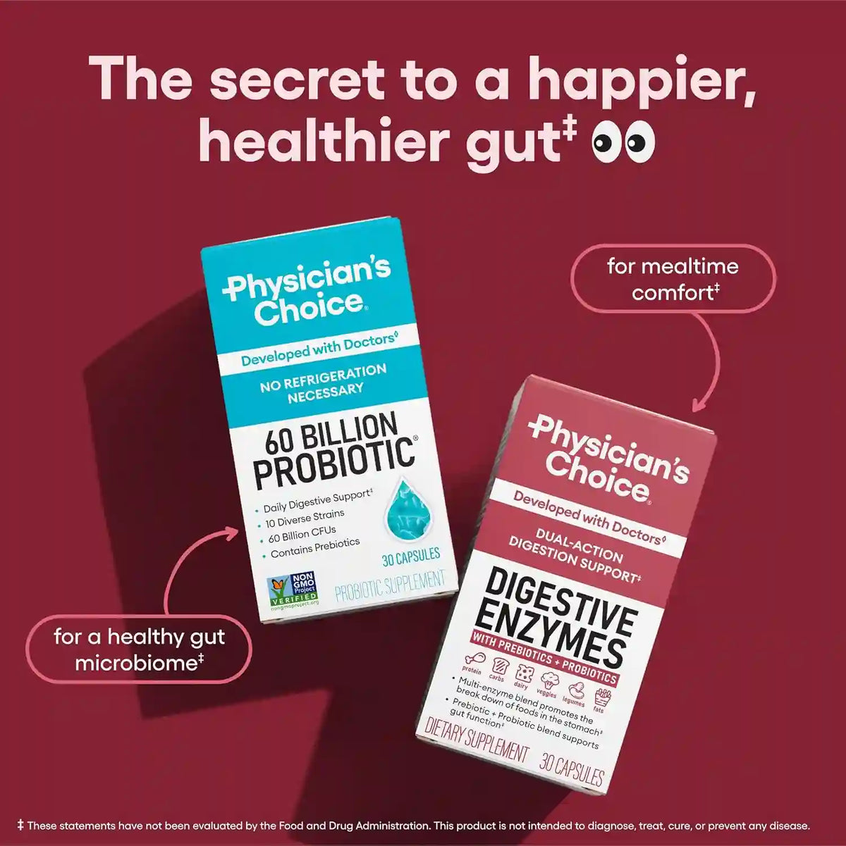Digestive Enzymes – 16-Enzyme Dual Action Formula For Fast Bloating & Mealtime Relief