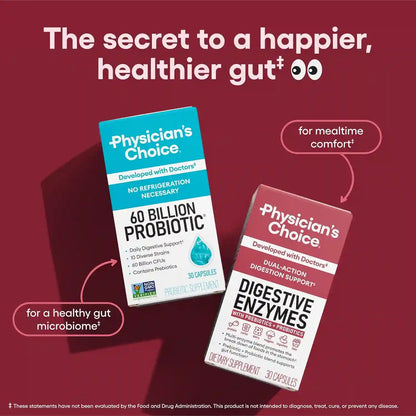 Digestive Enzymes – 16-Enzyme Dual Action Formula For Fast Bloating & Mealtime Relief