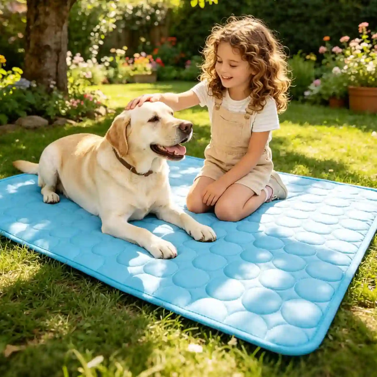 Pet Cooling Mat – Instant Ice Silk Technology For Maximum Summer Comfort