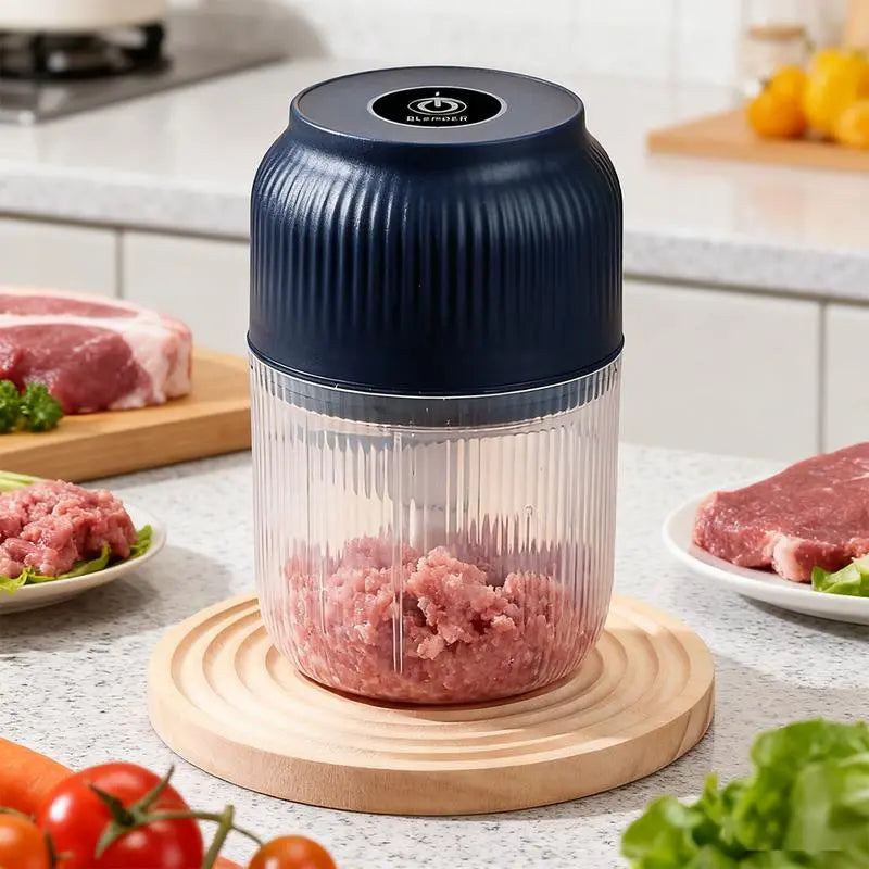 Mini Electric Food Chopper – 6-Blade Cyclone System For Effortless 10-Second Meal Prep
