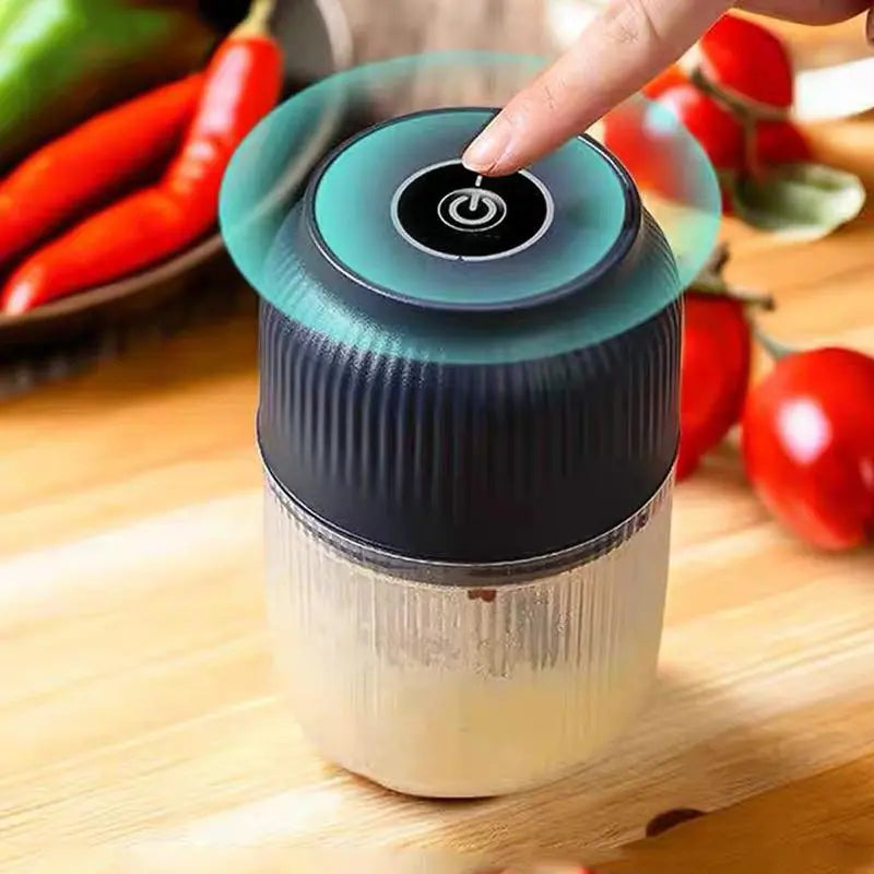 Mini Electric Food Chopper – 6-Blade Cyclone System For Effortless 10-Second Meal Prep