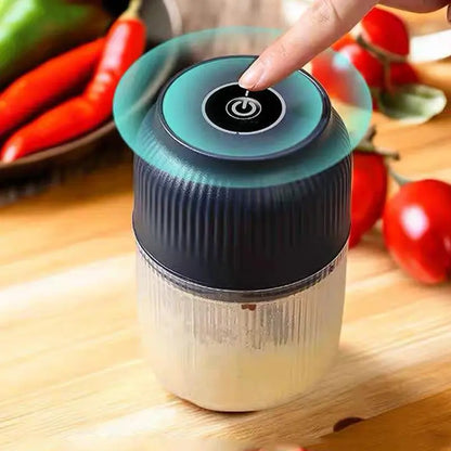 Mini Electric Food Chopper – 6-Blade Cyclone System For Effortless 10-Second Meal Prep