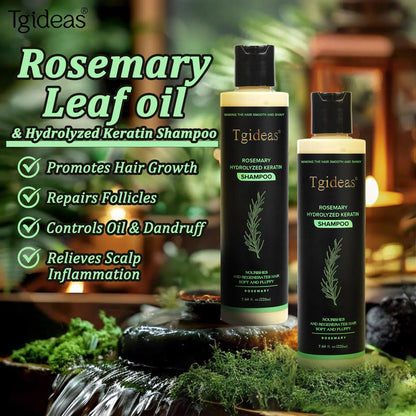 Rosemary Hair Growth Shampoo For Thicker, Stronger & Cleaner Hair