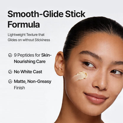 Sunscreen Stick – Smooth-Glide Matte Formula For Zero White Cast Protection