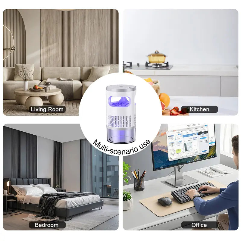 Mosquito Trap – 360° UV Light & Vortex Suction For Pure Bug-Free Sleep