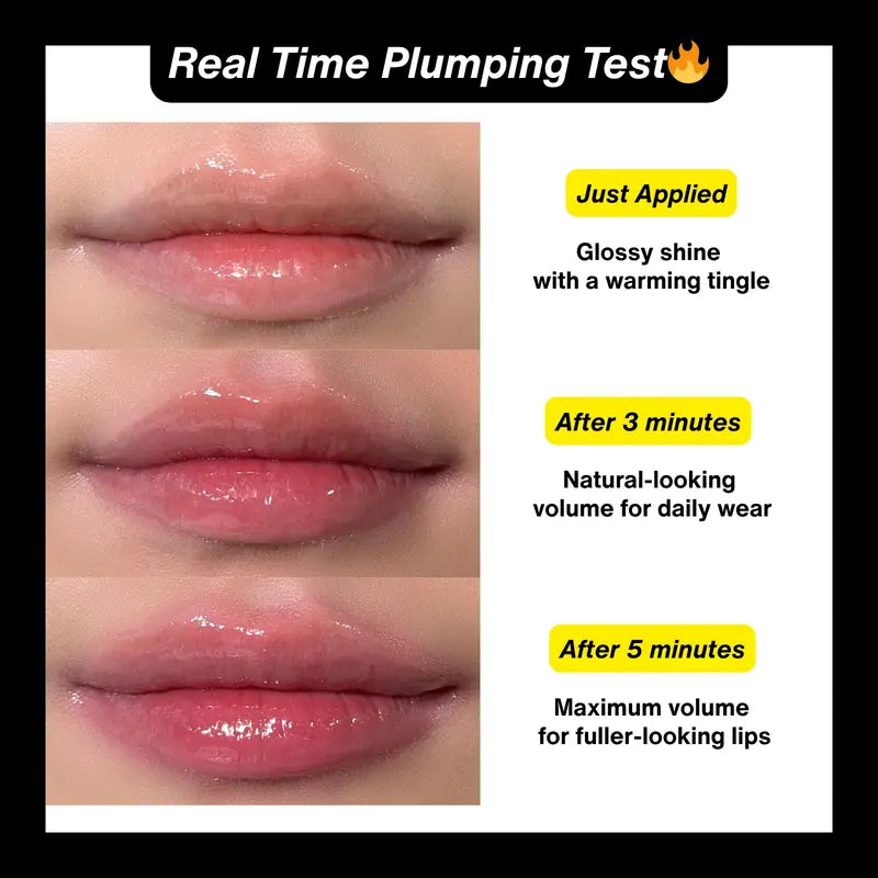 Spicy Plumping Lip Gloss — A lip-plumping serum for instantly fuller, more voluminous lips