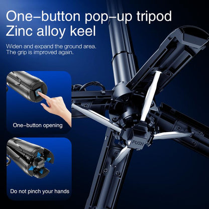 Phone Tripod Stand – Ultra-Compact Keychain Design For Instant Pro-Level Content