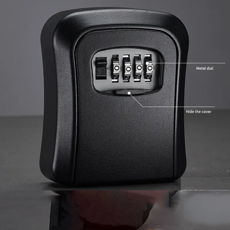 Heavy-Duty Wall Mount Key Lock Box – 4-Digit Weatherproof Anti-Theft Security Safe | Buy 1 Get 1 Free