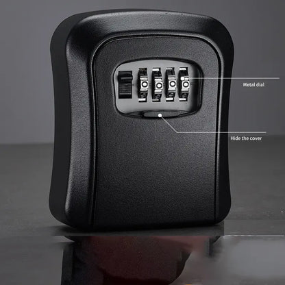 Heavy-Duty Wall Mount Key Lock Box – 4-Digit Weatherproof Anti-Theft Security Safe | Buy 1 Get 1 Free