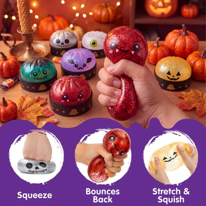 Spooky Halloween Squishy Dumpling Instant Stress Relief Toy