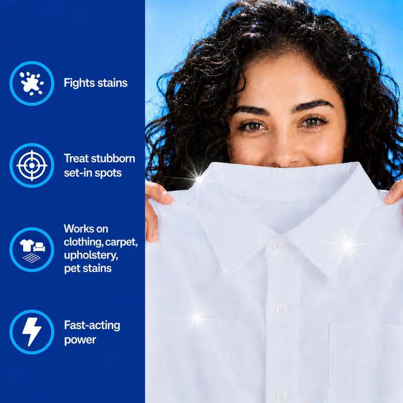 Stain Remover Spray – Fast-Acting Enzyme Action For Flawless, Spotless Fabrics