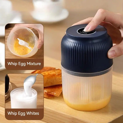 Mini Electric Food Chopper – 6-Blade Cyclone System For Effortless 10-Second Meal Prep