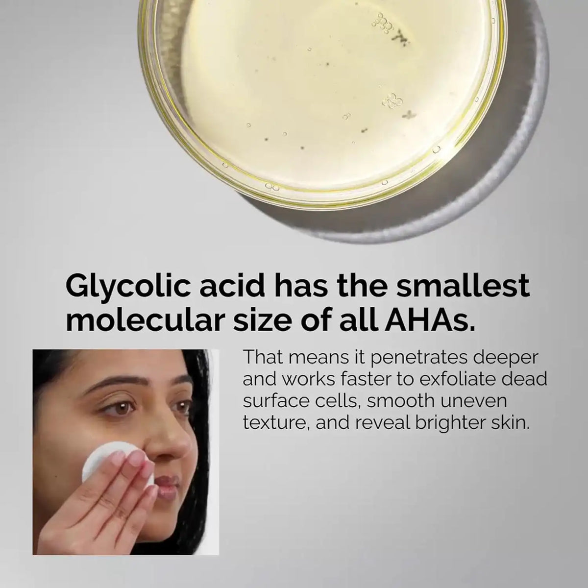 Exfoliating Liquid – 7% Glycolic Acid & Botanical Elixir For Smooth, Bump-Free & Radiant Skin