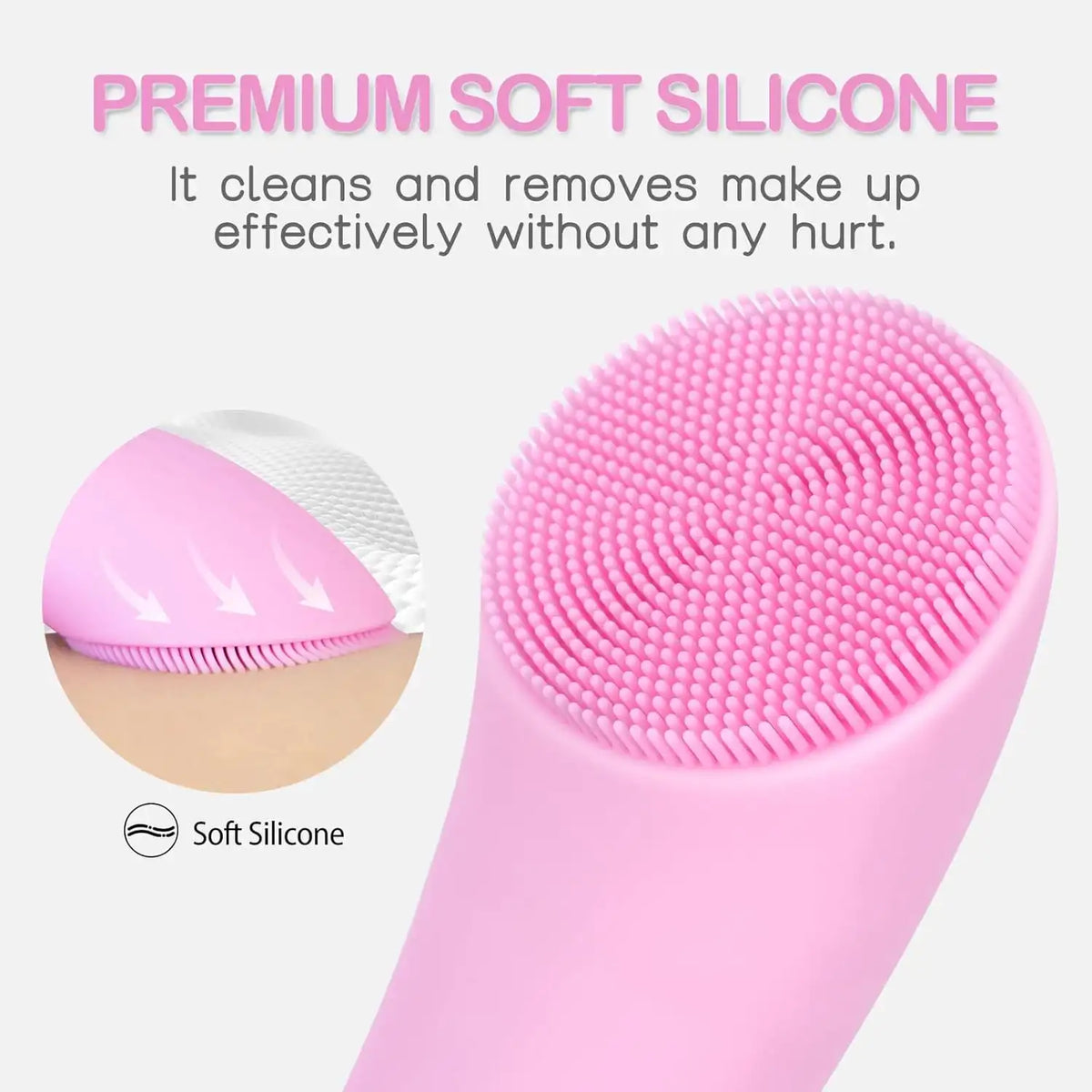 Facial Cleansing Brush – Heatable Sonic Vibration For Flawless Pore Deep Cleansing