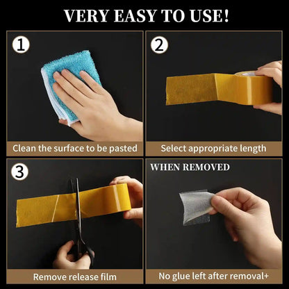 Double-Sided Mesh Tape – Ultra-Strong Heavy-Duty Adhesive For Instant Residue-Free Bonding