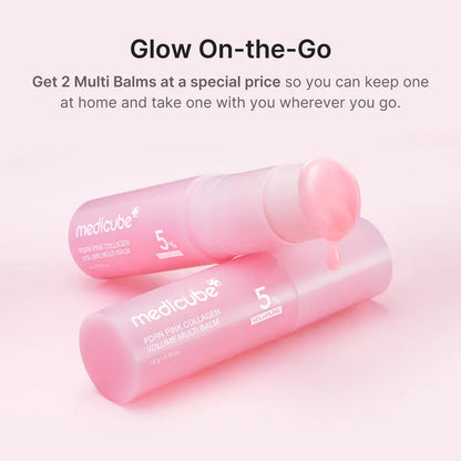 Collagen Volume Multi Balm Stick – 5% Volufiline & Liposomal PDRN For Instant Multi-Zone Line Plumping