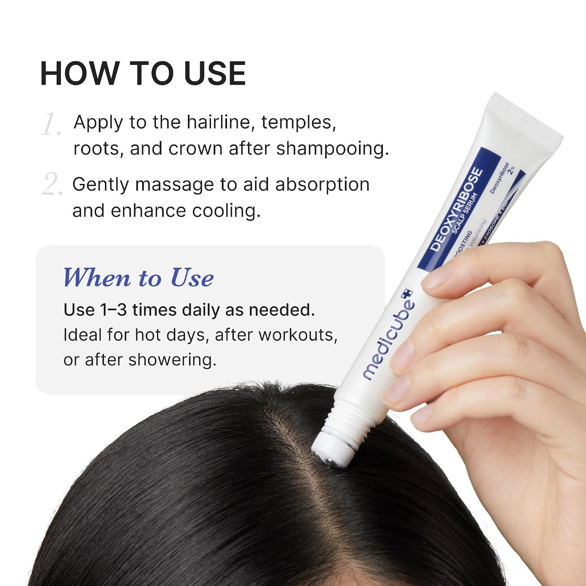 Scalp Density Serum – Advanced Deoxyribose & EGF Formula For Fuller-Looking Hair