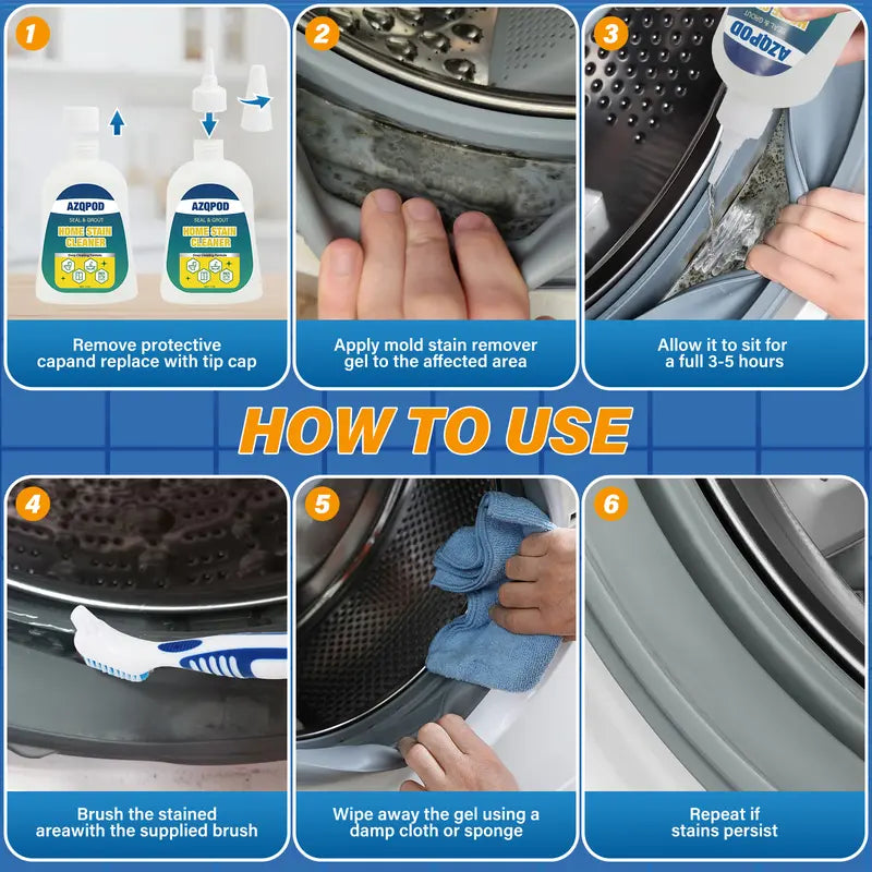 Stubborn Mold? Home Stain Cleaner Gets It Gone!