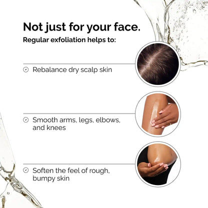 Exfoliating Liquid – 7% Glycolic Acid & Botanical Elixir For Smooth, Bump-Free & Radiant Skin